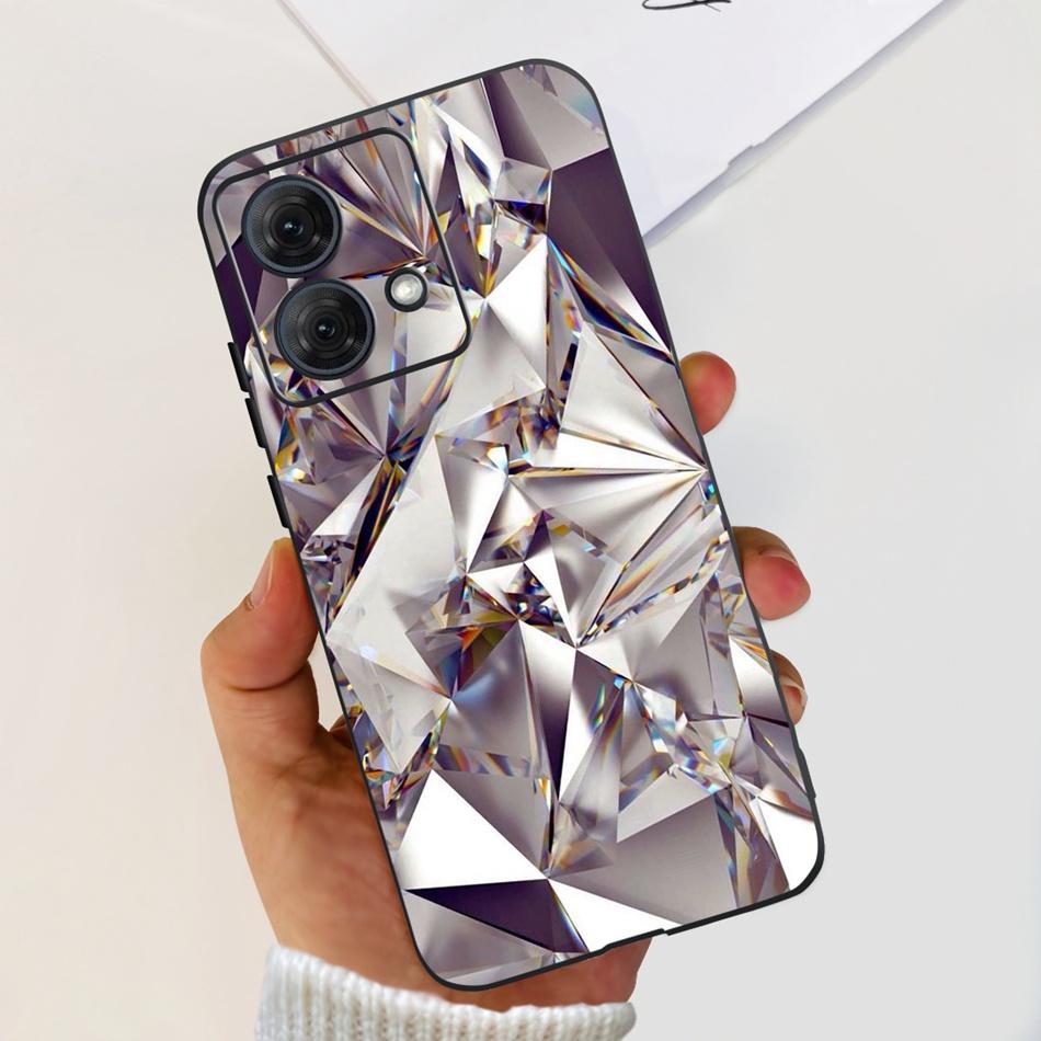 For Motorola Moto G84 Case MotoG84 G 84 5G 2023 Cute Painted Soft Silicone TPU Phone Back Cover Bumper