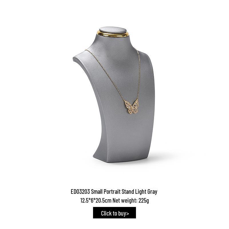 

Подставка для ожерелий из ПУ кожи Hongtai