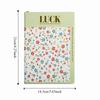 Cute Office Journal Diary Notepad Thickened Class lined NoteBook Floral Flower Notebook  Student