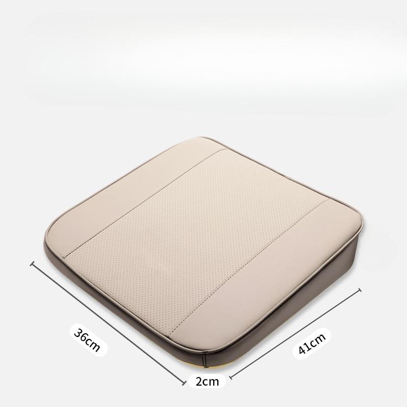 6 8CM Car Inclined Seat Cushion; Driver's Seat Elevation Pad; Car Driving Practice and License Exam Breathable Non-slip Seat Cushion