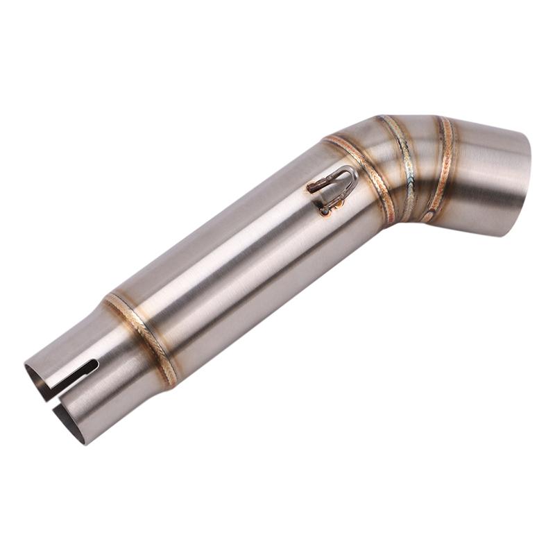 Slip On For Honda CBF600N CB600 CB600F Variation Hornet 600 Motorcycle Exhaust Escape Mid Link Pipe Connecting 51mm Moto Muffler