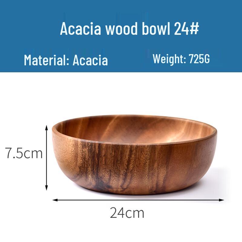 Сервировочная миска из акации Вухэ