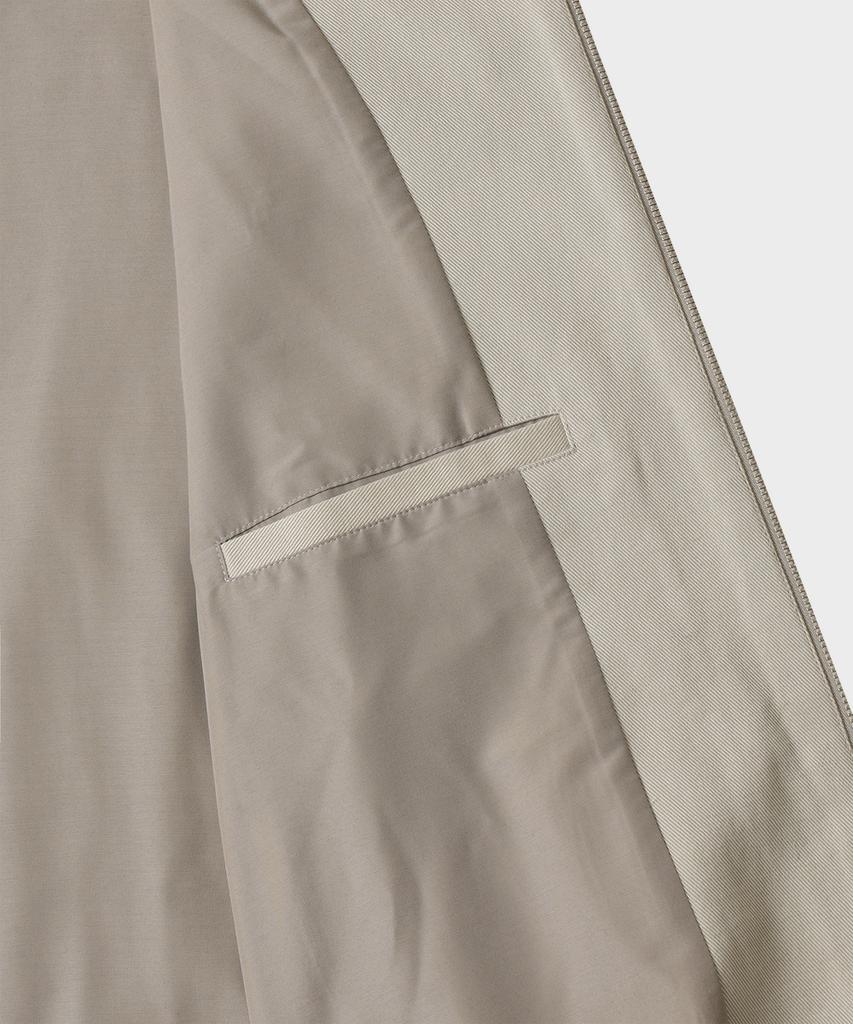 TAILDERN Pedro Cotton Linen Drizzler Jacket Beige