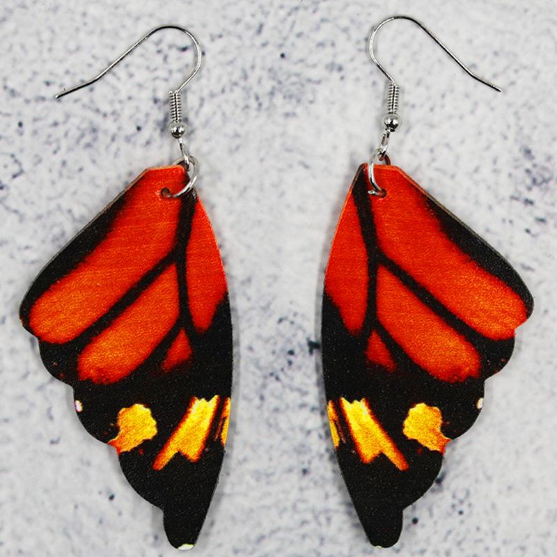Vintage Butterfly Wings Drop Dangle Earrings Bohemian Colorful Ear Jewelry For Women Jewelry Gifts
