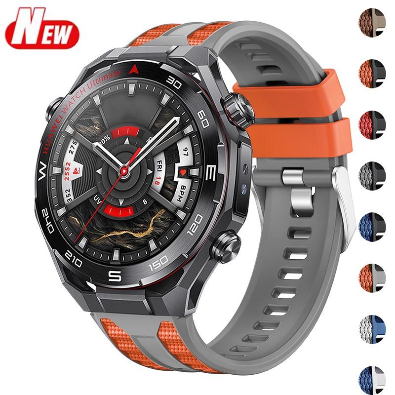 22MM Silicone Sport Strap for Huawei Smart Watch Ultimate 2 Original Replace Band for Huawei GT6 Pro GT6 46mm Band Accessories