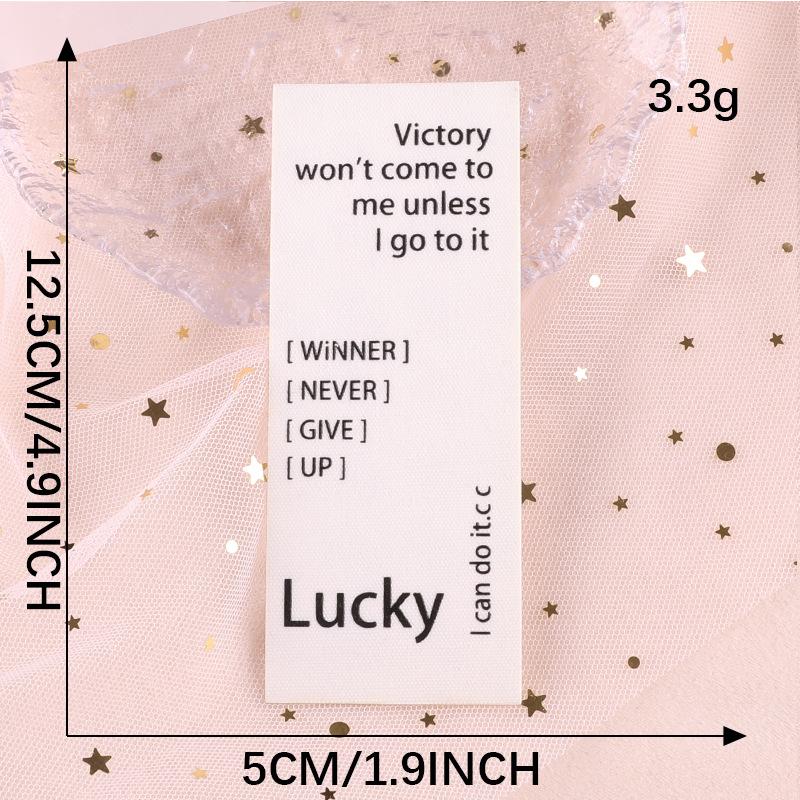 Hole Repair Sticker Accessories Offset Printing Flower Cloth Label Self-Adhesive Leather Jacket Down Jacket Patch Sticker English Letter Cloth Sticker