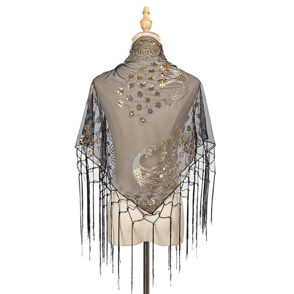 

Casual Lace Flower Lace Scarf Shawl Thin Vintage Bandanas for Women Cute Chic Style Triangle Head Scarf Photography Chic Style