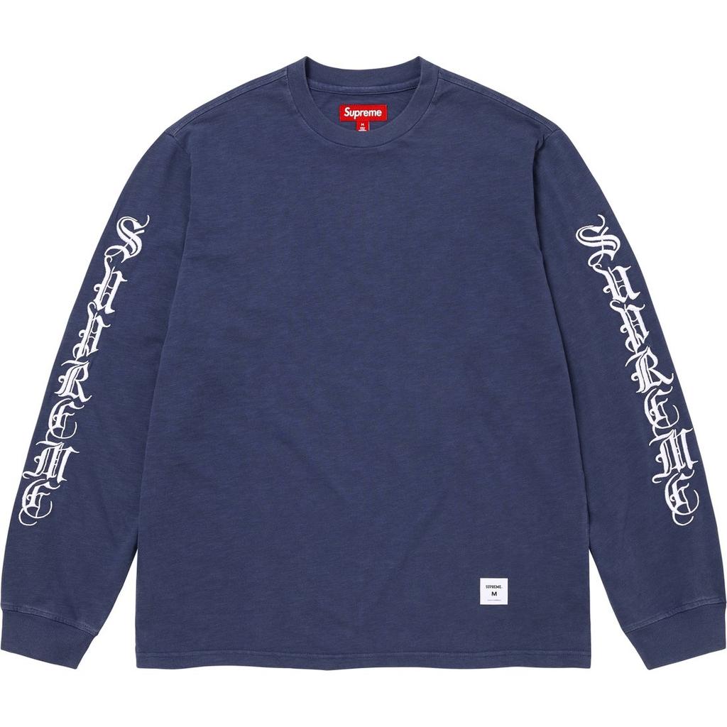 Supreme Old English L/S Top SUP-FW24-058