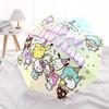 1pc Happy New Year Hello Kitty and Friends Automatic 3-Fold Umbrella Design, Cute Cartoon Pattern, Portable Outdoor Umbrella, Perfect, Holiday Gift fo