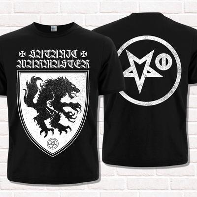 Maglietta Satanic Warmaster 'Opferblut' (2003). Black Metal finlandese.