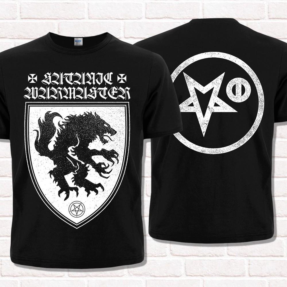Satanic Warmaster T-Shirt 'Opferblut' (2003). Finnischer Black Metal.