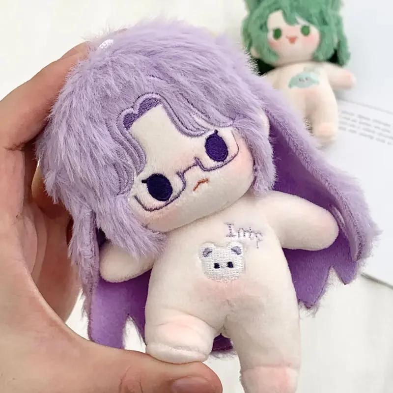 10Cm Mbti Attribute Doll Mini Body Cute Soft Plush Doll Body Cotton Keychain Accessories Figure Plushie Stuffed Toy Xmas Gift