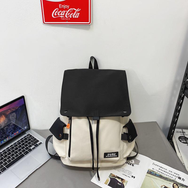 Men's College Backpack, 16-Inch Large Capacity, Casual Travel Laptop Bag