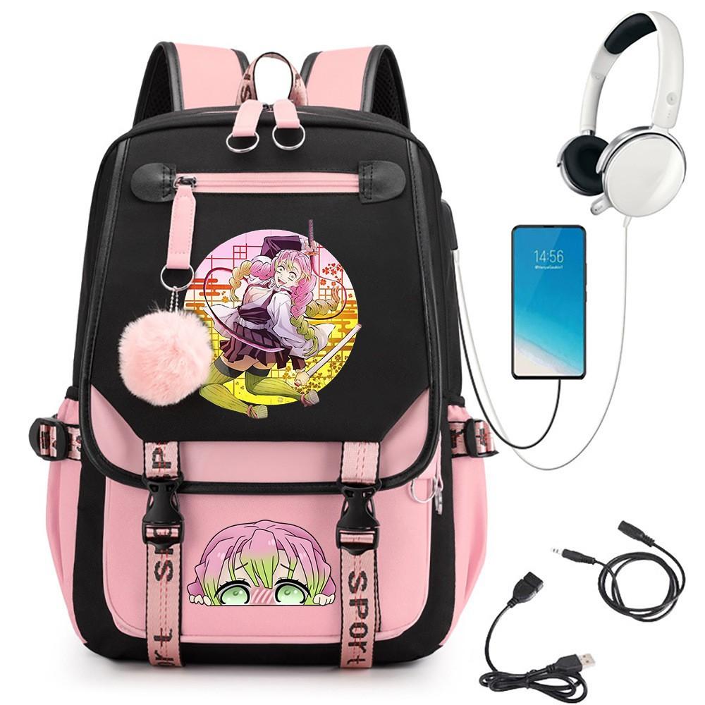 School Bag Large Capacity Travel Bag Animation Cartoon Printing Peripheral School Bag Computer Bag