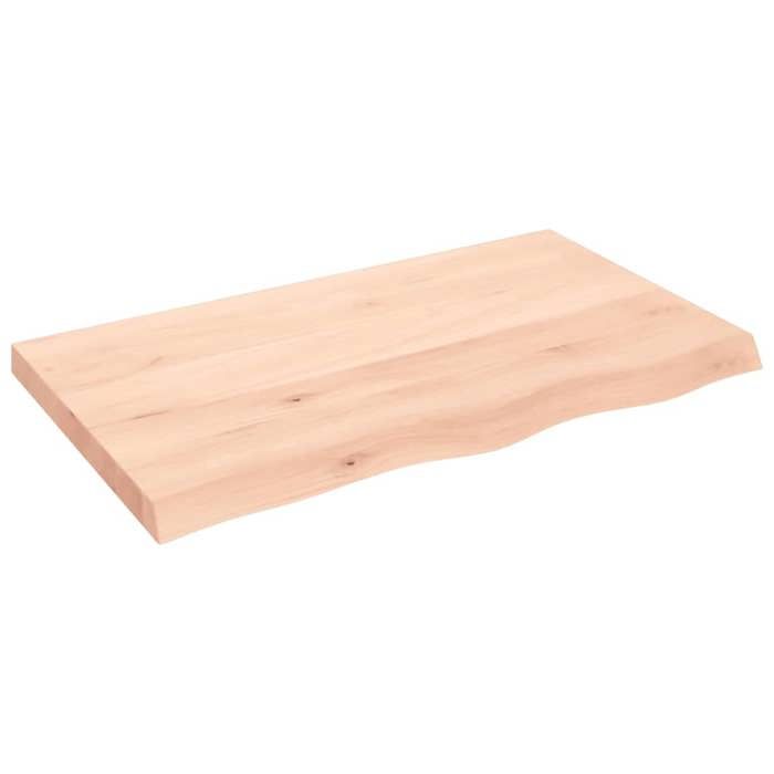 VidaXL Étagère murale 100x60x6 cm bois de chêne massif non traité 363571