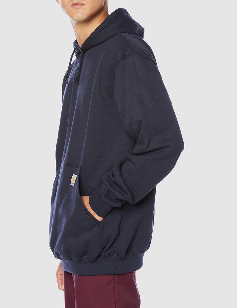 Carhartt Midweight Hooded Pullover Medium Men's Sweatshirt, Navy, [Product Code]