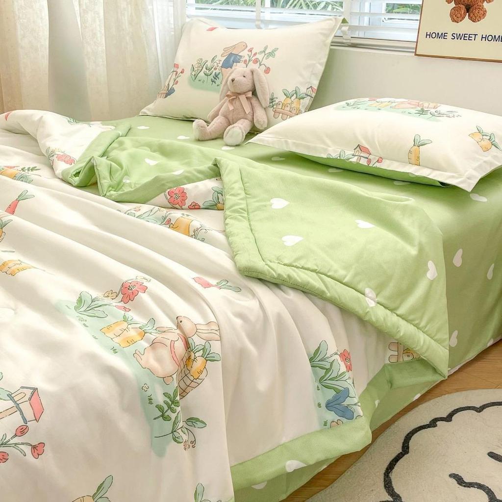 2025 Sommer Maschinenwaschbare Klimabaumwollsteppdecke - Einzel- & Doppelgrößen verfügbar