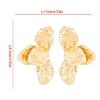 Delicate Petal Earrings Showcasing Exquisite Wrinkle Details Adult Jewelry Elegant Dangle Earrings for Modern Women