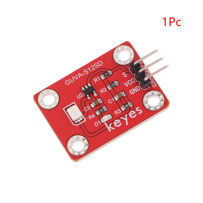 

1/2/3Pcs 3528 Solar Ultraviolet Intensity Module Dc 3.3-5V Uv Sensor Guva-S12Sd 240-370Nm For Arduino /Raspberry Pi as the picture