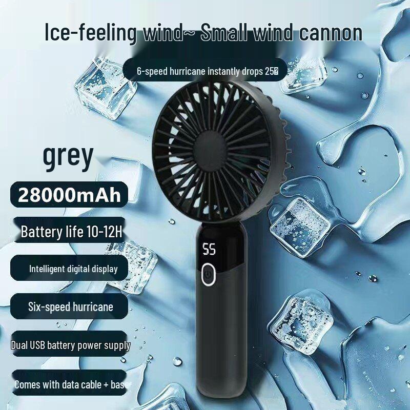 Rechargeable USB Portable Silent Handheld Fan for Students