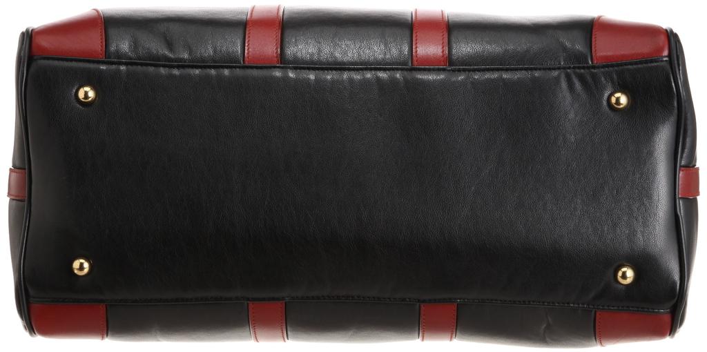 Louis Giorgio LG Ariel Boston Size Black A-Type Bag, 46, 04-0109,