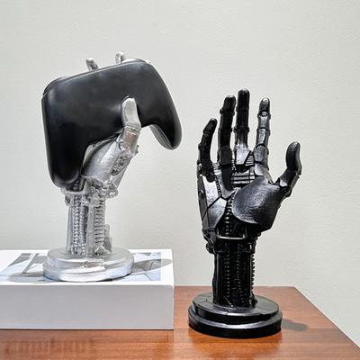 Stojan na herný ovládač Stojan na basketbal Mechanická ruka Cyberpunk Silverhand Stolný gamepad Slúchadlá