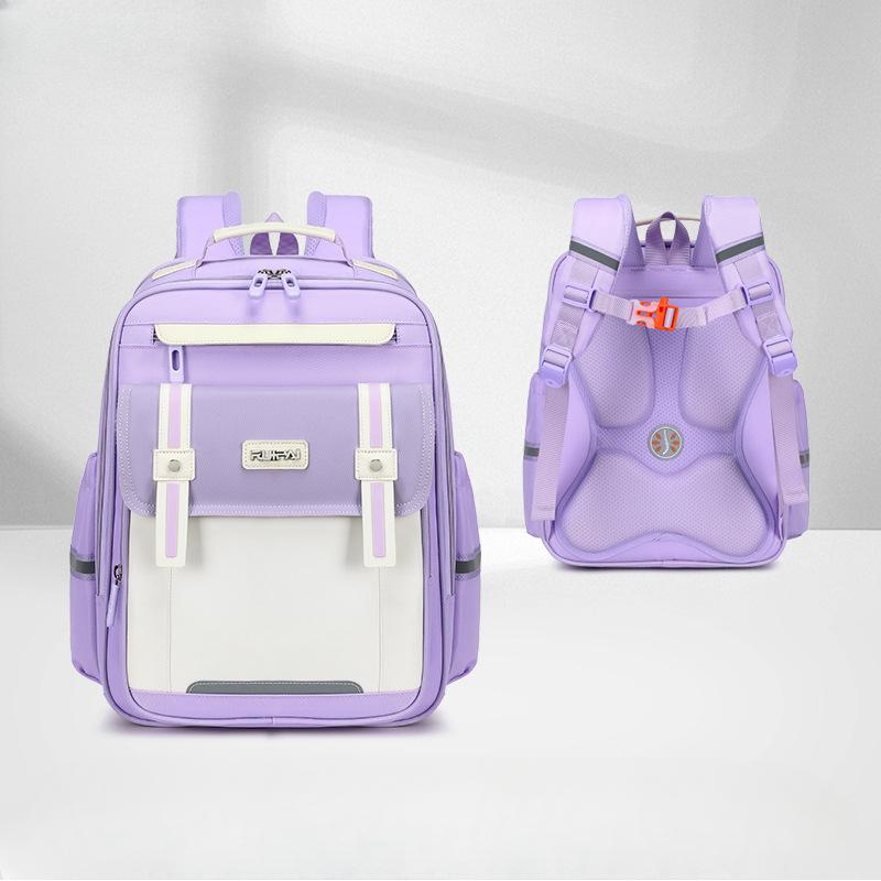 Children's Schoolbag for Boys and Girls In Primary School, Large-capacity Anti-drop Backpack, Reducing Burden Cloud Schoolbag