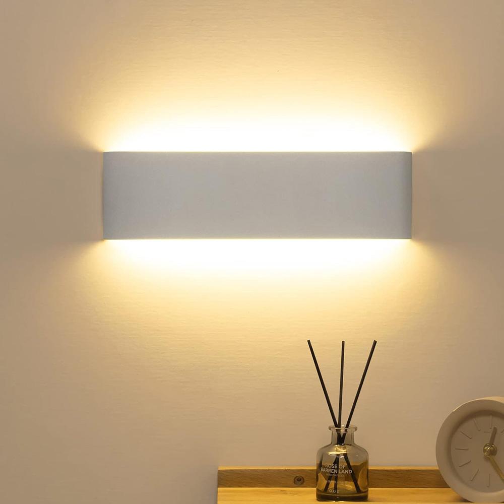40cm LED Modern Wall Mount Lights 12W Up and Down Wall Sconces Aluminum Fixtures Decor for Bedroom Vanity Bar Wall Lighting