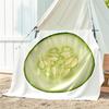 1pc Cookies, Watermelon, Onion Pattern Blanket, All Season Lightweight Home Office Outdoor Nap Multifunctional Blanket