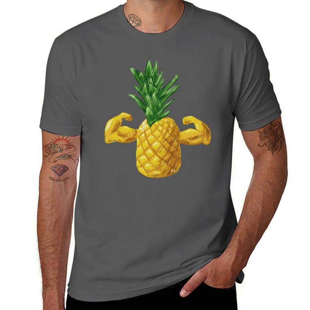 Beefy Pineapple Tshirt Simple Trendy Casual Tshirt