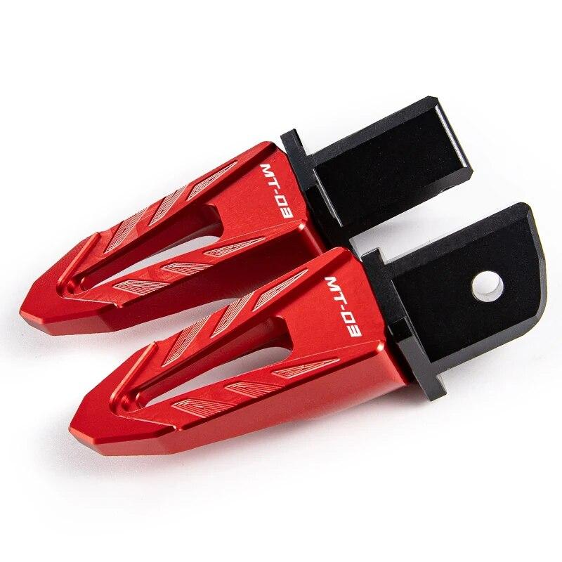 For Yamaha MT-03 MT 03 MT03 2015 2016 2017 2018   Motorcycle Rear Steps Passenger Steps High Quality Accessories