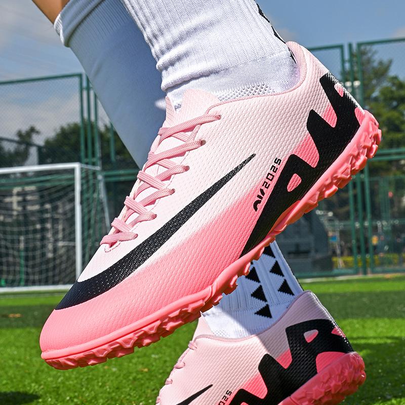 Original Men Football Shoes TF/FG Indoor Society Cleats Soccer Shoes Professional Fast Football Field Boots Grass Training Match