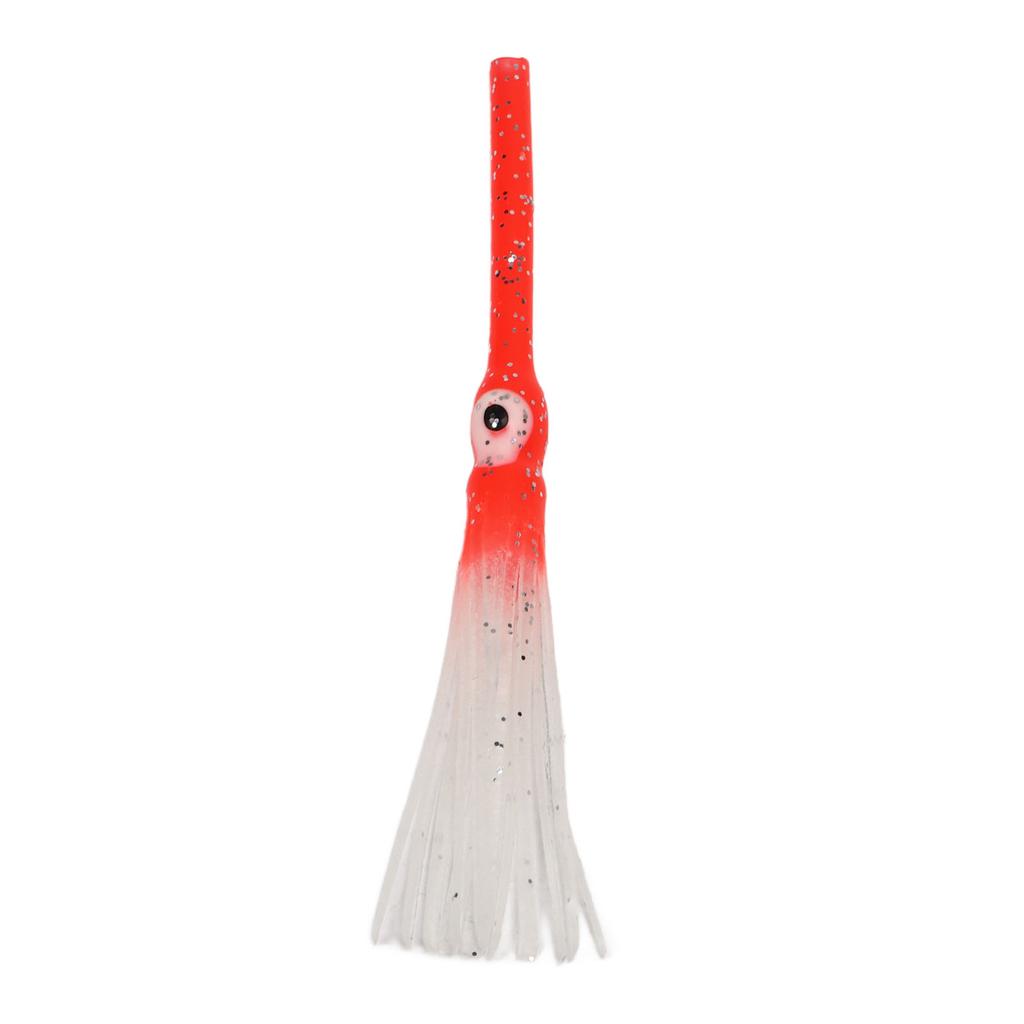 30pcs Luminous Squid Skirts Soft Artificial   Luminous Bait for Saltwater Freshwater