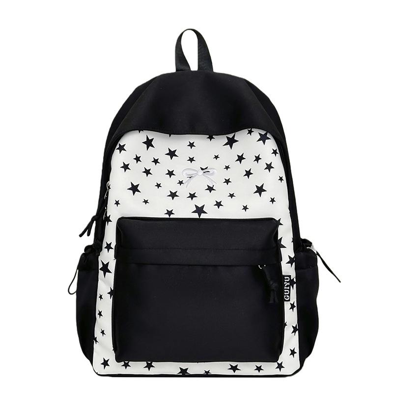 Schoolbag wholesale high value Japanese bow backpack small fresh student schoolbag women's lightweight burden reduction backpack travel bag