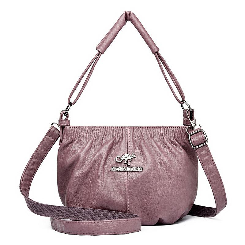 Women's Handbag New Women's Bag Fashion Retro Small Bag One Shoulder Multi-layer Large Capacity Messenger Bag