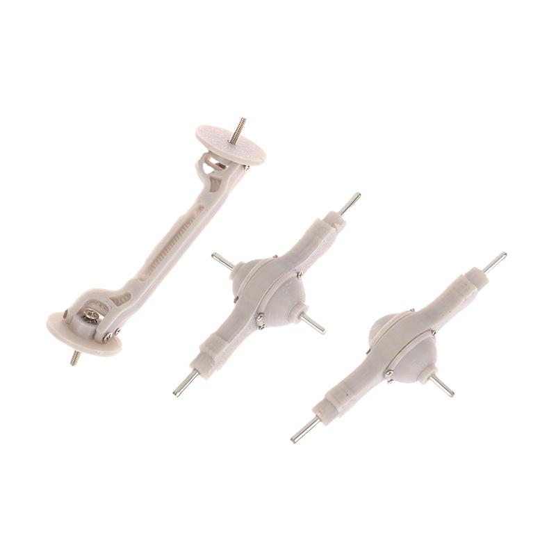 1/2/3 Peças 1/32 Carro Rc Ponte Dianteira Central Traseira Eixo Modificado Peças Parte Diy Acessórios de Engrenagem de Metal