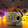 Halloween Skull Planter Resin Skeleton Model Flower Pots Container Indoor and Outdoor Container Home Garden Office Top Sale