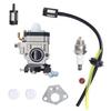 Vergaser-Kit mit 31 mm Befestigungsloch für 43cc 49cc 52cc Freischneider