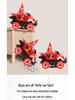 Licensed Ultraman Rotating Electric Motorcycle Toy with Sound & Light for Kids