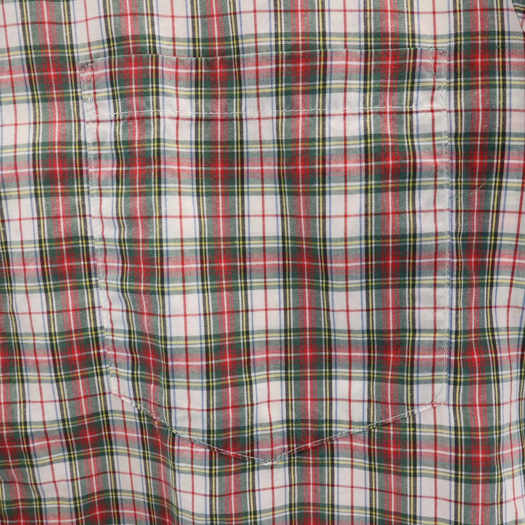 PHENOMENON Made In Japan Check Pattern Short Sleeve Button Down Shirt M Men's Used