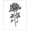 Embossing Matrix - Rose - 11 X 14 Cm - Mixed - Adult - Template for EVA Foam and Paper
