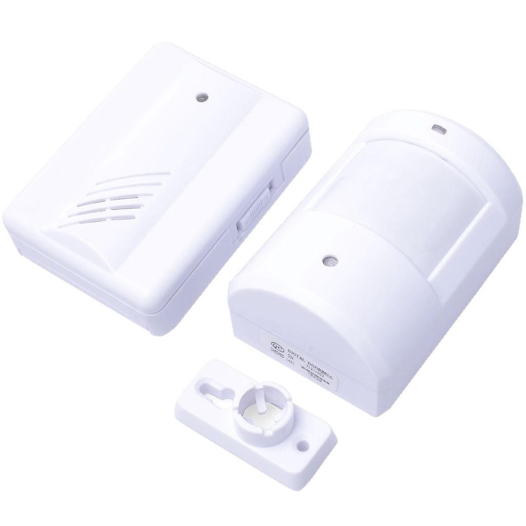 Battery-Powered Wireless Motion Sensor Doorbell for Courtyard Villas
