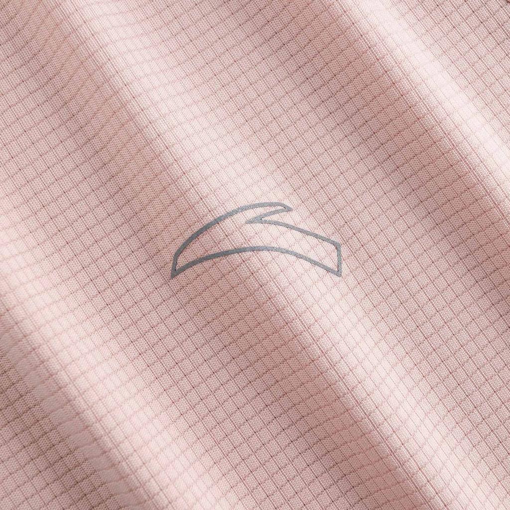 Anta Quick-Dry Master Sports Fitness Running Training Yoga Breathable Quick-Dry Round Neck T-Shirt Women T-Shirt Light-Lotus-Pink 962615401-7