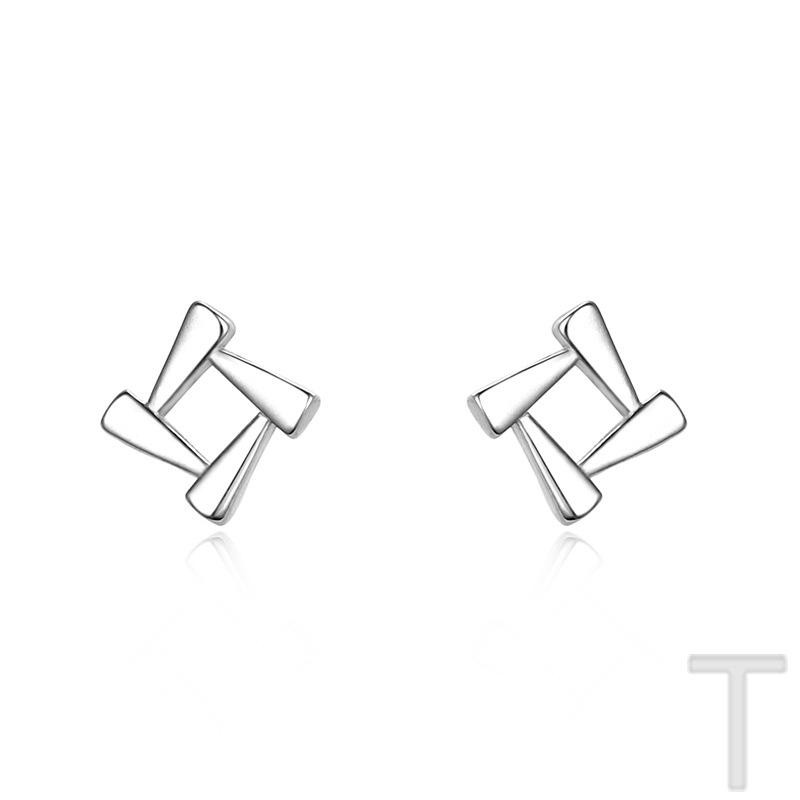 

Геометрические вращающиеся серьги-гвоздики New Niche Design Temperament Ear Jewelry Winter