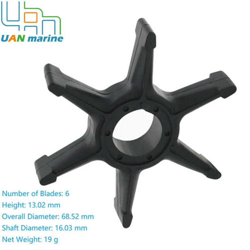 689-44352  Water Pump Impeller For Yamaha 2 Stroke 25HP 30HP 25/30A  689-44352-02-00 689-44352-00