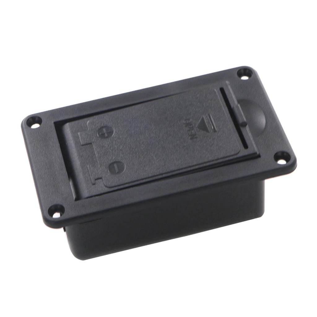 Active Bass Guitar Pickup 9V Battery Case Holder Box 9V Battery Compartment for Electric Guitar Bass Accessories