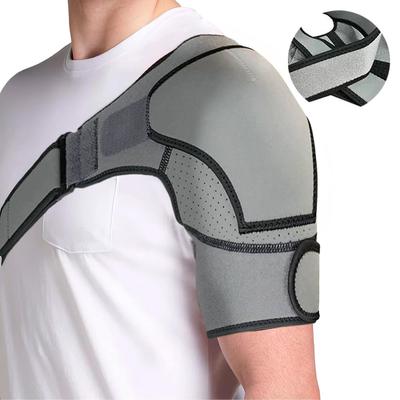 Rotator Cuff Shoulder Brace Support Compression Sleeve Wrap Stability Recovery Fits Left Right Arm Men Women
