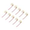 Uxcell Piezoelectric General Purpose Ceramic Ceramic for Electronic Alarms Sensors Buzzer, 10-Pack, 35mm, Buzzer, 0.43mm Thick, Buzzer, Disc, Devices,