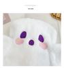 2025 Cute Ghost Cartoon Plush Backpack & Crossbody Bag for Students