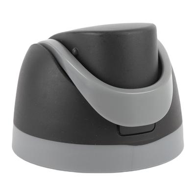 Tappo di ricambio per borraccia a un pulsante in plastica, coperchio a prova di perdite, accessori a un clic, nero